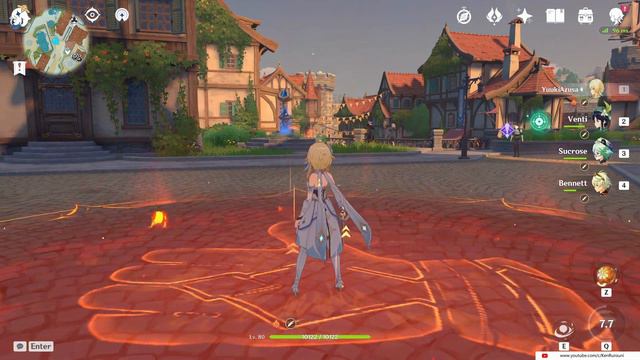 【GI】Advance Anemo + Element Infusion Guide/Tips, Chongyun + Kazuha Quadruple Melt combo showcase! смотреть онлайн