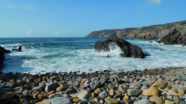 Пляж Абану, Кашкайш - Praia do Abano Cascais смотреть онлайн
