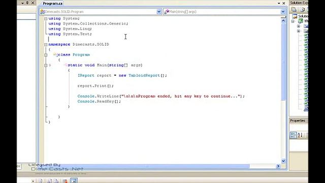 Creating SOLID Code: Dependency Inversion Principle (DIP) смотреть онлайн