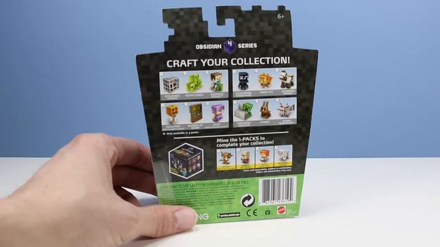 Minecraft Mini-Figures Netherrack Series 3 & Obsidian Series 4 Dig In Packs смотреть онлайн
