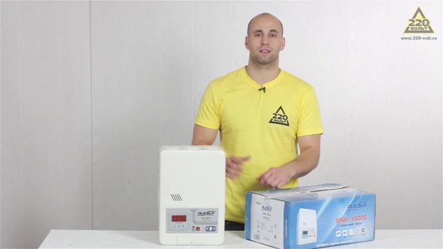 Обзор Стабилизатор напряжения RUCELF SRW-10000-D