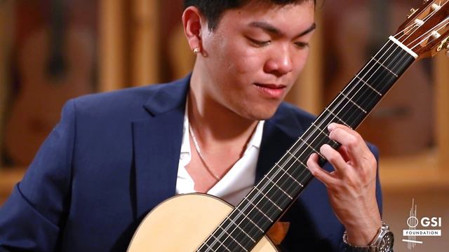 Isaac Albéniz' "Cataluña" performed by David Duong on a 2023 Pavel Gavryushov classical guitar смотреть онлайн