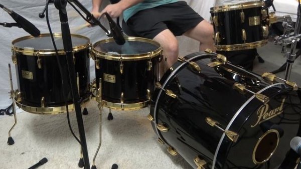 Pearl Masters Studio Birch Shell - Sound Test