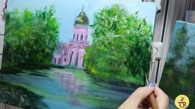 Церковь маслом смотреть онлайн