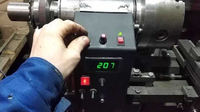 Токарный станок своими руками. Электроника. Homemade lathe metal смотреть онлайн