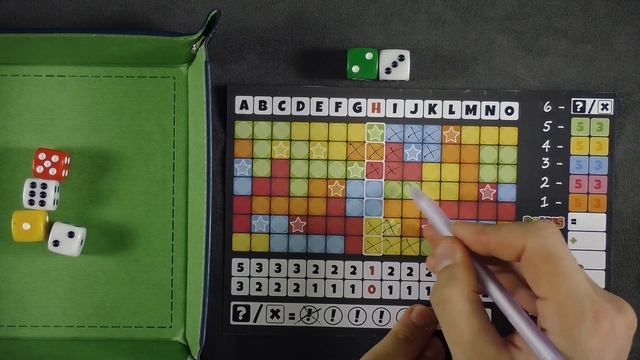 Encore! Roll'n'write Настольная игра Обзор смотреть онлайн