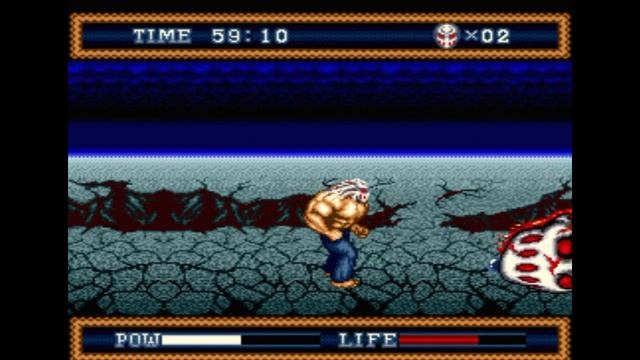 Sega Mega Drive 2 (Smd) 16-bit Splatterhouse 3 Stage 6 Final