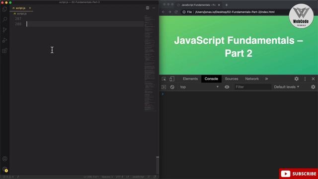 The Complete JavaScript Course 2023: From Zero to Expert! | JavaScript Fundamentals Part 2 #2 смотреть онлайн