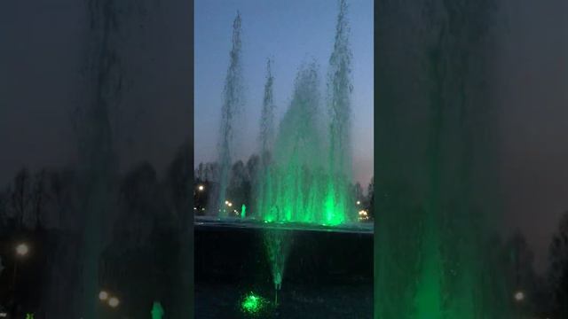 Фонтан в г.Томск (Дворец Спорта) ч.8 смотреть онлайн