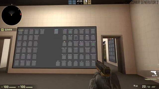 Как поставить себе топовый прицел в CS GO смотреть онлайн