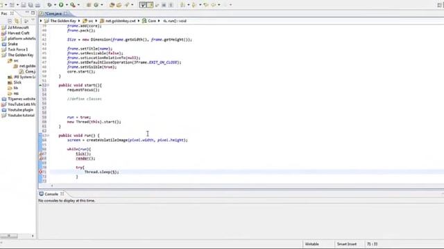 Finishing The "Core" Class - Java RPG Game Development - Ep.3 смотреть онлайн
