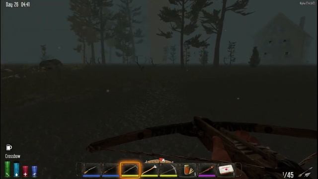 7 Days To Die альфа 12.4 еще 1 городок! в поисках фары и акб смотреть онлайн