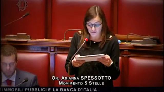 27/01/2014 Arianna Spessotto 'Svendita Bankitalia, costruzionismo in aula' смотреть онлайн