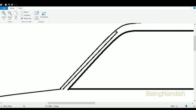 How to draw Toyota Qualis Car in computer using Ms Paint | Car Drawing Tutorial. смотреть онлайн