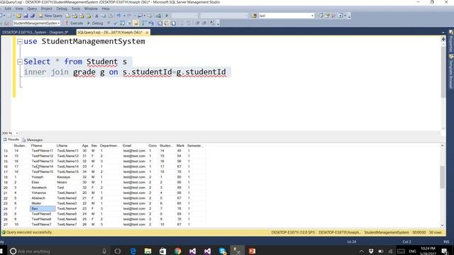 SQL Server in Amharic Part 14 Join Part 2 смотреть онлайн