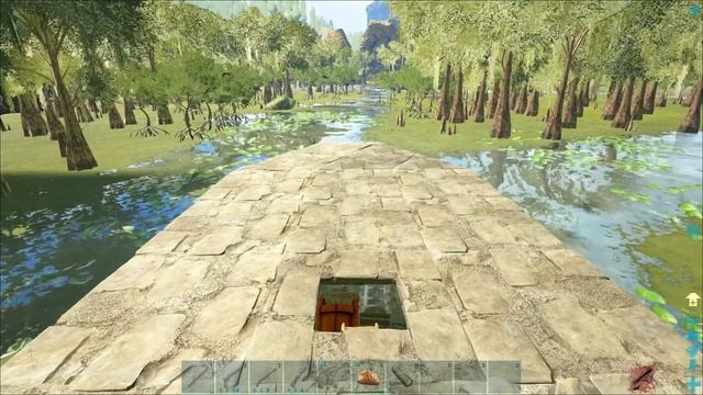 ARK: Survival Evolved на карте The Center с модом The Hunted №8 смотреть онлайн