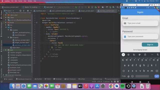 Sign in with Firebase using Provider - Flutter Authentication - PART 5 смотреть онлайн