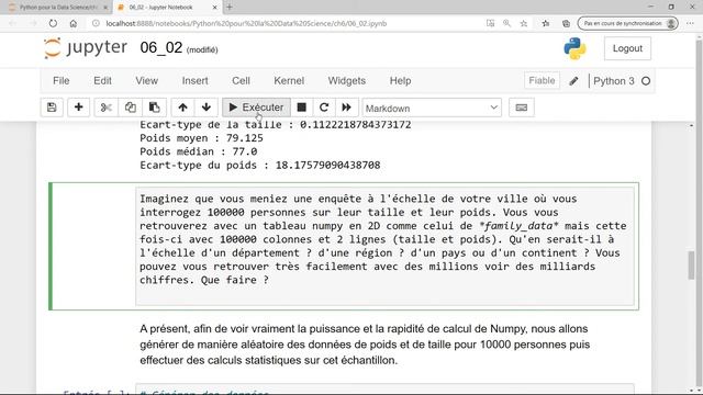 Tutoriel Python Numpy [Partie 2] смотреть онлайн