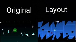«I SPY WITH MY LITTLE EYE» Original Vs Layout Comparision | Geometry Dash Comparision