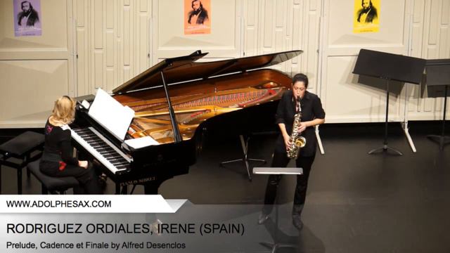 Dinant 2014 - RODRIGUEZ ORDIALES Irène (Prelude, Cadence et Finale by Alfred Desenclos) смотреть онлайн
