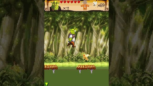 Прохождение Shrek: The Third на java (без комментариев) смотреть онлайн