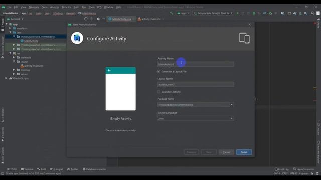 How to use Intent In Android Studio Java | Coding With Crossbug смотреть онлайн