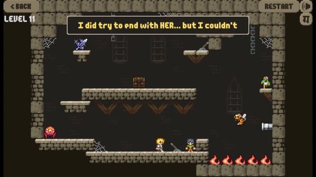 The Warrior with the cursed sword Walkthrough смотреть онлайн