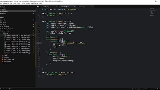 Veritabanı - Express.js - MongoDB - Vue.JS İle Dosyalarım Projesi - 3 смотреть онлайн