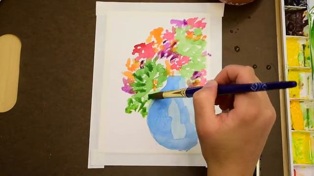 watercolor flowers 2016 12 15 смотреть онлайн