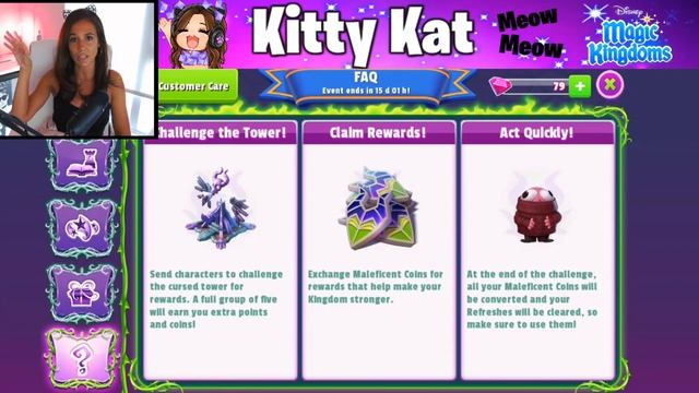 Kitty Kat Livestream! NEW Tower Challenge 10 Chapter 1 STARTS NOW! Disney Magic Kingdoms смотреть онлайн