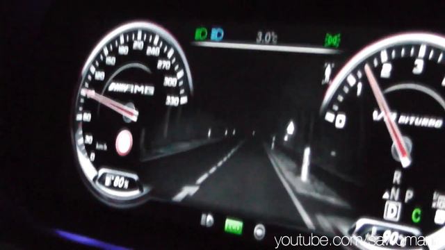 2014 Mercedes-Benz S 63 AMG 4MATIC Night Vision with Spotlight Function смотреть онлайн