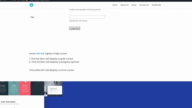 How To Change Mouse Cursor On Hover In WordPress смотреть онлайн