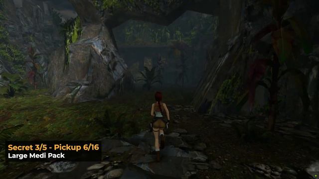 Lost Valley All Secrets And Pickup | Tomb Raider Remastered смотреть онлайн
