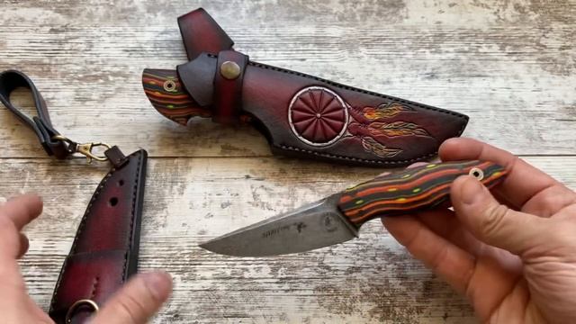 Два ножа для одного заказчика❗️Ловец снов XXL и Воробей❗️Сталь VG10❗️