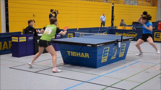 BEM 2018, Finale Damen-Einzel: Franziska Schreiner vs. Katharina Michajlova I Match-Highlights смотреть онлайн