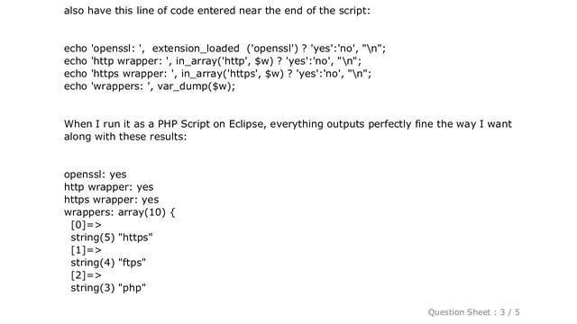 PHP : Unable to find the wrapper "https" - did you forget to enable it when you configured PHP? смотреть онлайн