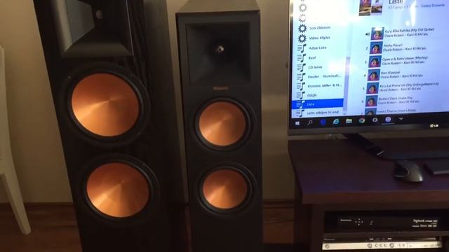 Klipsch RF-7 ll vs Klipsch RP-280F - Pioneer A-70k -Test смотреть онлайн