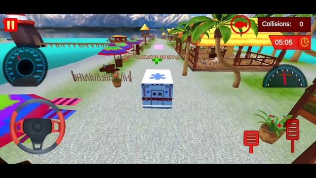 Coast Guard Beach Rescue Team #1-Emergency ambulance driver simulator -android gameplay смотреть онлайн