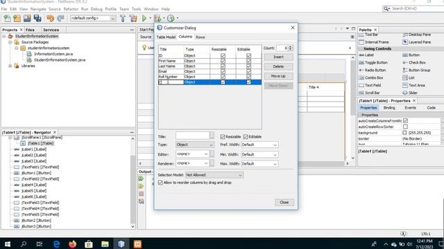 Part 1: Student information system | Student Management System in java netbeans and mysql смотреть онлайн