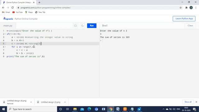 Whitehat Jr|Online assessment sample questions|sum of series(n+nn+nnn+nnnn+...) смотреть онлайн
