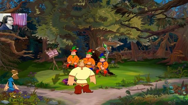 Прохождение игры "Алёша Попович и Тугарин Змей" ▶ ИДЁМ ЗА ШАПКОЙ-НЕВИДИМКОЙ #2 смотреть онлайн