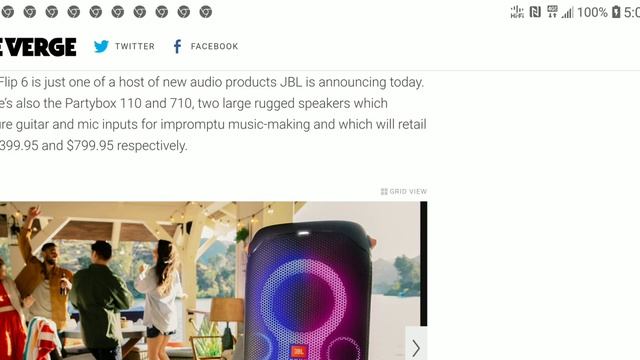 JBL Partybox 710, JBL Partybox 110 & JBL Flip 6 gets released as the company's new party speakers смотреть онлайн