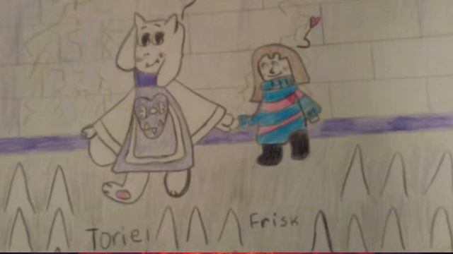 Tem draws (art # 9) Undertale Toriel Frisk смотреть онлайн