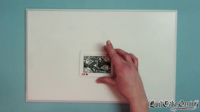 Evil Cake Genius - Playing Cards Poker Cake and Stencils смотреть онлайн
