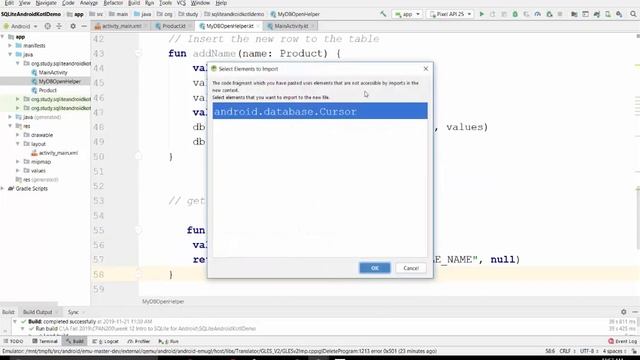 Android + SQLite DB : save / read to database смотреть онлайн