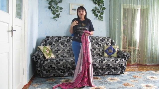 Что сшить из штапеля - платье или сарафан ? Штапельная ткань. смотреть онлайн