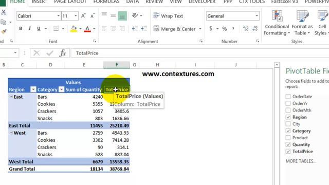 Remove Sum Of in Pivot Table Headings смотреть онлайн