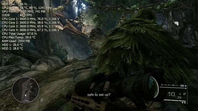 Sniper Ghost Warrior 2 gameplay PC HD - i5 3570K - MSI GTX 670 Power Edition смотреть онлайн