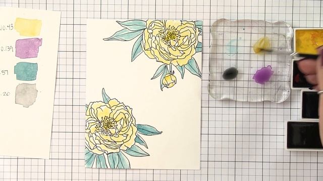 How To: EASY Watercolored Floral Vignette Cards with Dawn смотреть онлайн