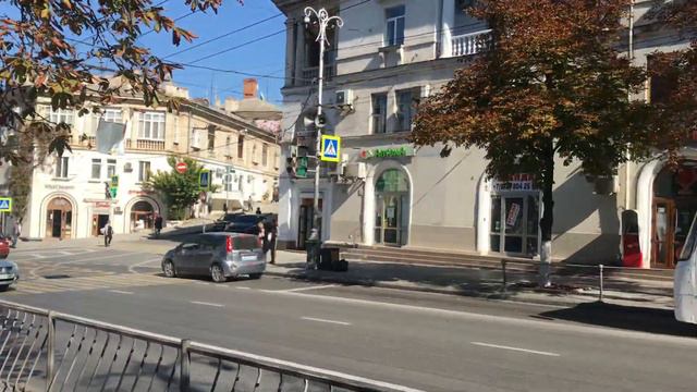 г.Севастополь ул.Большая Морская 48 Время 12:19 Дата 16.10.2019 видео 2 смотреть онлайн